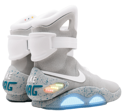 Кровсовки Nike Air Mag, вид сзади