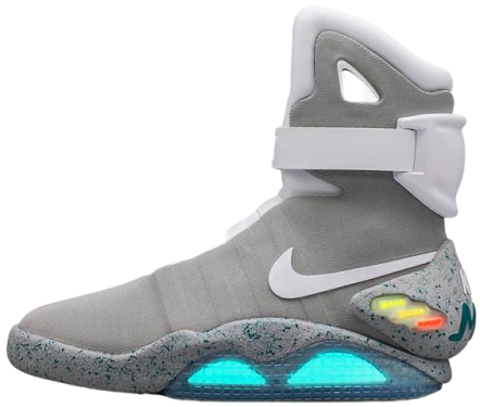 Кровсовки Nike Air Mag, вид сбоку